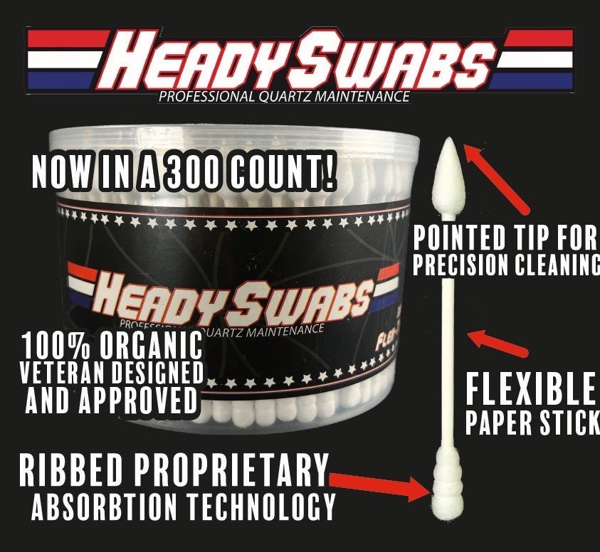 Heady Swabs-300 Count Flex Tech Swabs - Pro Smokers Smoke Shop